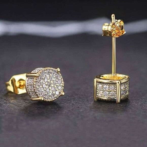 5 for $25 Zirconia Rhinestone Earrings - Picture 2 of 5